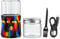 BEIXIFO Electric Herb Grinder, Mini Size 2inx3.5inches with 2pcs 1.7oz/50ml Glass Jar, Portable, Automatic