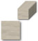 HOOZ 10x Fliesenaufkleber Steinoptik Beige - 30 x 30 cm - Selbstklebende Fliesen 10 Stück - Klebefliesen für Küchenrückwand - Wandpaneele Küche Wanddeko Schlafzimmer Wohnzimmer Badezimmer
