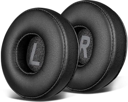 SOULWIT Ersatz Ohrpolster für AKG N60/N60NC Wireless (Passen Nicht für N60NC Wired) On-Ear Kopfhörer, Ersatzpolster Polster mit hochdichtem Lärmschutzschaum