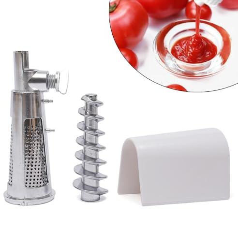 Jam Juicer Set, Kitchen Jam Machine Tomato Set, for Kitchen Aid Mixer Tomato Juicer Attachment, 23x12x16.7cm