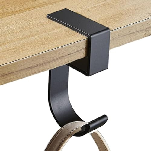Taschenhaken für Schüler, Tischhandtaschen-Halter, Haken, Tisch-Geldbörsen-Clips, rostfreie Metall-Handtaschenhaken, wieder installierbare Handtaschen, Aufbewahrung, Dekoration, Tischhaken, für