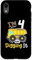Hülle für iPhone XR Im 4 and digging it 4th construction birthday bagger boys