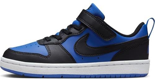 Nike Court Borough Low RECRAFT PS Sneaker, Game Royal/Black-White, 34 EU