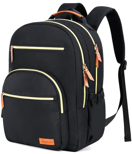 MOCOCITO Zaino Donna Porta PC 15.6 Pollici,Grande Zaino da Viaggio Capiente 27L Antifurto Backpack Notebook School Bag Elegante per Ragazze Studenti Zaini Laptop,Lavoro, Università, Ufficio