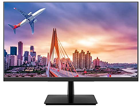 ATNCKS Portable Wireless Monitor 24-inch Ultra-Thin Flat Panel LCD External Monitor 1920x1080p Low Blue Light Micro Bezel Suitable for Home Office and Travel Use