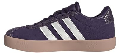 adidas Mixte Enfant VL Court 3.0 Shoes Kids Purple 3.5 Chaussures, Aurora Plum Zero Met Pink Gum, UK Child