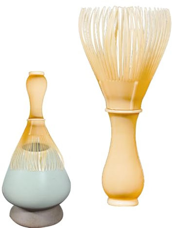 Ensemble De Fouets À Matcha - Fouet À Thé Vert Fouet À Thé En Bambou Naturel, Fouet À Matcha Japonais Fait À La Main, Chasen À 100 Dents, Ensemble D'accessoires De Cérémonie Du Matcha
