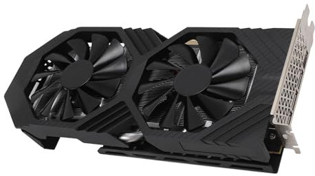 Yctze Carte Graphique pour PC de Jeu RX590 8 Go GDDR5 256 Bits Carte Graphique de Jeu PCI Express 3.0 X16 Double Ventilateur de Refroidissement Silencieux Radeon RX 590