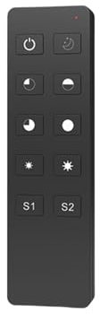 Dimmer LED S1-B 220V 110V AC Triac Dimmer Dimmer Pulsante Dimmer Lampadina LED 2.4G Dimmer(R1 Remote Only)