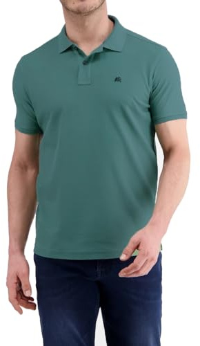 Klassisches Herren Poloshirt (DE/NL/SE/PL, Alphanumerisch, XL, Regular, Regular, 622 - Soft Teal)