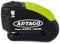 Artago 30X14 Lucchetto Antifurto Moto Bloccadisco Sonoro Allarme Don't Touch 120 dB Alta Gamma, ø14 Doppia chiusura, certificato SRA Sold Secure Gold, Bunker Selection