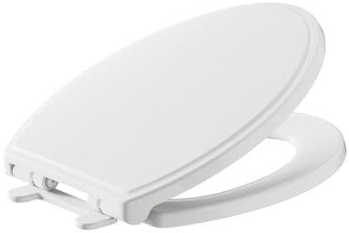 American Standard 5020A65G.020 Traditioneller WC-Sitz, langsam schließend, Weiß