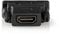 Nedis Adattatore HDMI, HDMI Femmina - DVI-D 24+1-Pin Maschio, Antracite