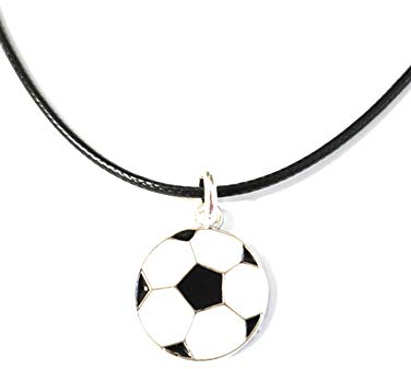 Dreambase Fußball - Anhänger mit Kette, Fußballfan, WM 2022, Sport, Zinklegierung