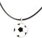 Dreambase Fußball - Anhänger mit Kette, Fußballfan, WM 2022, Sport, Zinklegierung