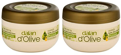 Set 2x d´Olive Gesichtscreme 150ml im Tiegel