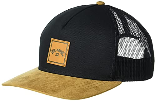 Billabong Herren Stacked Trucker Hat Baseballkappe, Schwarz/Braun, Einheitsgröße