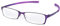c'naissance Anti Blue UV Lesebrille Computer Handy Tablet Brille Herren Damen Frauen Männer Fashion Dioptrien +1,5 lila