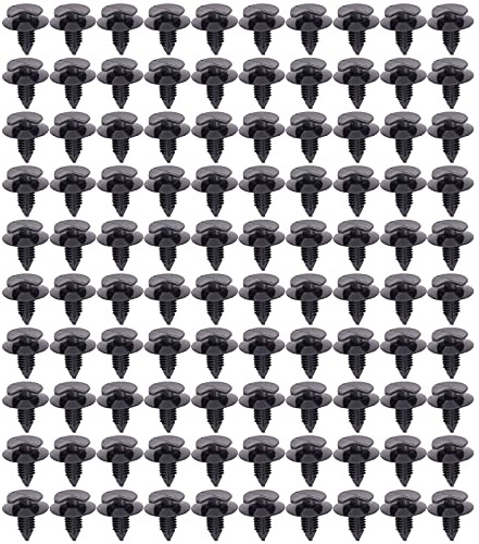 Hidden Trim Panel Fixing Clips for VW | for Transporter T4 T5 Lining Carpet Board Black Pack of 100