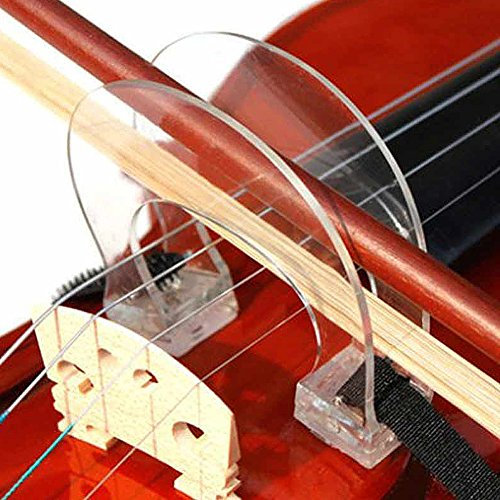Estink Violinbogen-Korrektor, Geigenbogen-Richtungsführungswerkzeug, Violinbogen-Kollimatoreinsteller, Korrektor mit verstellbarem Gurt für Anfänger-Trainingspraxis (1/2-4/4)