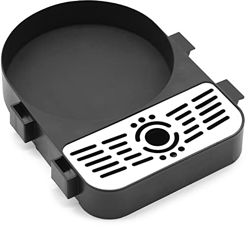 Andrew James Airpot Drip Tray, Large Suitable for 5 Litre Round Air Pot, Accessories for Vacuum Flask, Serving Hot Drinks, Fits Round Metal Airpots, Perfect for Meetings Conferences 26 x 20 x 4 cm
