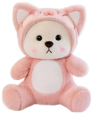 YGMXZL Orsetto di peluch,Teddy Bear Doll Peluche Giocattolo Indossare un cappello,Idea Regalo per bambini,famiglia,fidanzata (50cm/19.7inch, Rosa)