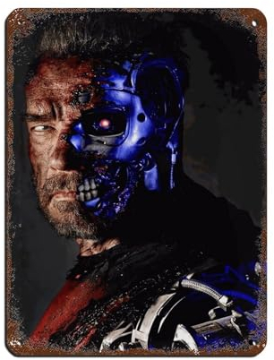Filmposter The Terminator (11) Blechschild Vintage Metall Pub Club Cafe Bar Home Wandkunst Dekoration Poster Retro 30 x 40 cm