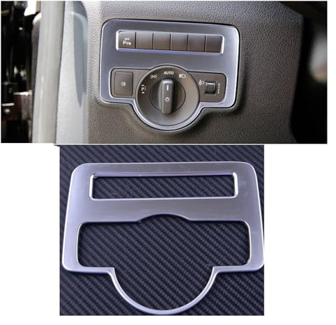 Car Interieur Dekor Für Benz Für Vito W447 2014 2015 2016 2017 2018 2019 Front Kopf Licht Schalter Taste Abdeckung Trim Auto Styling
