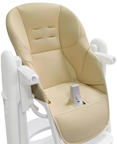 Baby Hochstuhl Kissenbezug | Baby Hochstuhl Sitzauflage | PU-Leder Hochstuhl Bezug | Baby Esszimmerstuhl Sitzkissen | Universeller High Chair Ersatzbezug Für Peg Perego Tatamia Hochstuhl