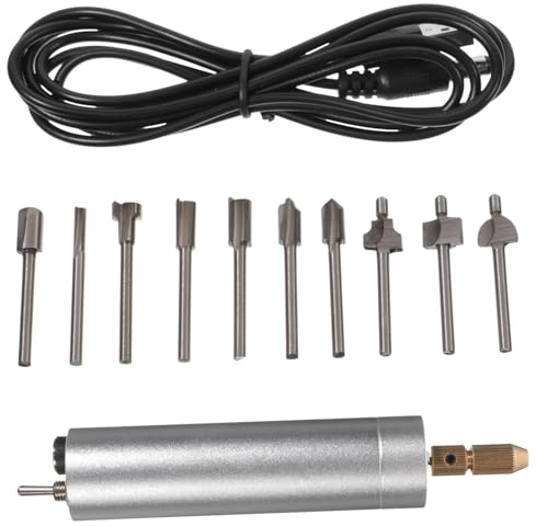 Gadpiparty 2sätze Mini-elektrobohrmaschine Teiliger Multifunktions-werkzeugsatz Geeignet Für Gravur Und Bastelarbeiten Langlebig Einfach Zu Bedienen Für Präzise Bohr Und Schleifarbeiten