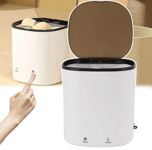 WhAeoy Laveuse De Nettoyage par Centrifugeuse Domestique, Machine À Laver Portable, Stérilisation À L'ozone+ Drainage Inférieur + Stérilisation À La Lumière Bleue,A