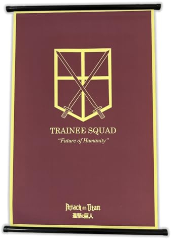 MIMOSQ Anime Attack Aot On Titan Cosplay Poster 60x40cm - Offizielle Lizenz