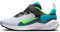 Nike Revolution 7 (PSV), Sneaker Unisex-Bambini, Black/Green Strike-Football Grey, 25 EU