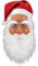 Wlikmjg Maske des Weihnachtsmanns für Erwachsene, Weihnachtsmannmaske | Maske des Weihnachtsmanns für Erwachsene | Vollgesichtsmaske aus Latex mit Bart und rotem Hut für Erwachsene