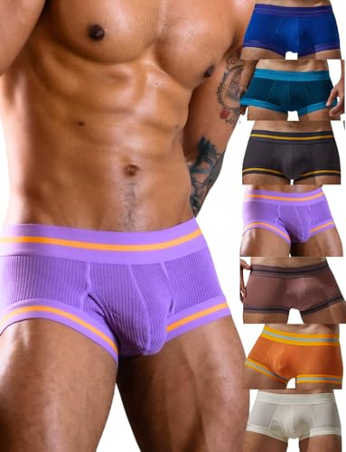BEEMEN BIMONI Herren Boxershorts Modal Unterhose Low Rise Trunks weich atmungsaktiv elastisch