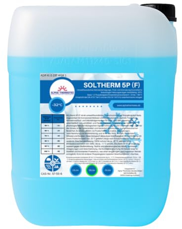 Solarflüssigkeit 20 l blau Gemisch bis -32° C Frostschutz, Solarfluid, Solarliquid, Wärmeträgermedium