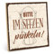 TypeStoff Holzschild mit Spruch – BITTE IM SITZEN PINKELN – im Vintage-Look mit Zitat als Geschenk und Dekoration - HS-00453