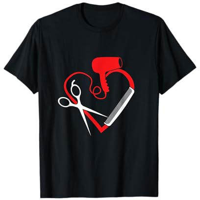 Friseur Stylist Schere Friseur Haarschnitt Geschenk T-Shirt