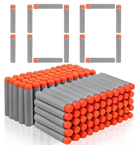 VCOSTORE Nerf Pfeile, 100 Stück Nerf Darts Nerf Munition Pfeile Dart Bullets Refill,Foam Pfeile für N-Strike Elite Blasters Series