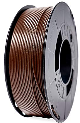 WINKLE PLA HD Filament 2.85mm Ebenholz Braun, 1kg Spule, 3D Drucker Filament Kompatibel mit FDM Druckern, 3D-Druckmaterialien, Maßgenauigkeit +/- 0.05mm, Bioabbaubar Leicht zu Bedrucken