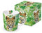 Paperproduct Design Kaffeebecher Leopard mit Geschenkbox, Tasse Tiere Tier Geschenkset, Raubkatze