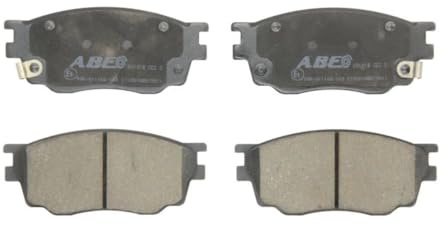 ABE C13051ABE Bremsbelagsatz Bremsbeläge Vorne Kompatibel mit MAZDA 3 BK