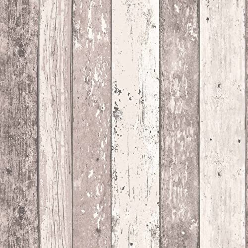 Papier peint bois usé gris moderne pour salon | Tapisserie salon imitation bois gris tendance | Papier peint couloir & chambre adulte | Papier peint livré à domicile