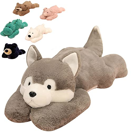 NAUXIU Weighted Stuffed Animal, Weighted Anxiety Stuffed Animal, Weighted Plushie Cute Soft Stufed Animal Plushies Toy Doll Pillow for Fans Collectible Kids Surprise Gift