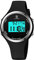 aswan watch Orologio digitale da donna con sveglia, display notturno, luce LED, cronometro, calendario, indicatore orario 12/24 ore, orologio sportivo leggero da donna con cinturino in silicone