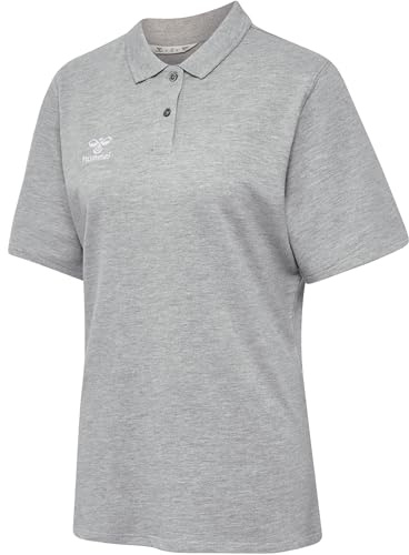 hummel GO 2.0 Polo Damen grau, S Damen