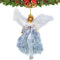 Teksome Weihnachtsengel Anhänger, Hängende Engel Christbaumschmuck, Angel Tree Topper mit Flügeln, Urlaub Par Christbaumschmuck