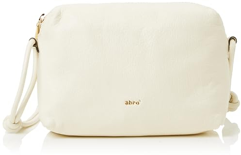 ABRO Unisex Knotted Tasche, Milch