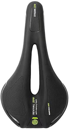 Glomora Fahrradsattel,bequemer und weicher Memory-Schaum,ergonomischer,stoßdämpfender und atmungsaktiver Fahrradsattel,wasserdicht,maximaler Fahrkomfort,für BMX/Rennrad/Mountainbike/EMTB/Dirt Bike