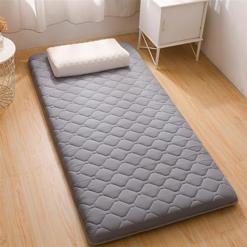 Japanische Tatami-Matratzen Futon, Verdickte Bodenmatratze, Weiche Tragbare Isomatte Faltbare Aufrollbare Doppel-Einzelmatratze Bodenliege, Bettsofas Schlafzimmer, Camping-Matratze (Color : C, Size